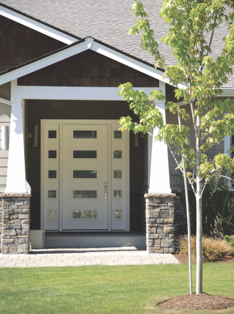 Legacy Series entry door installed by Custom Remodelers Inc. — Twin Cities MN