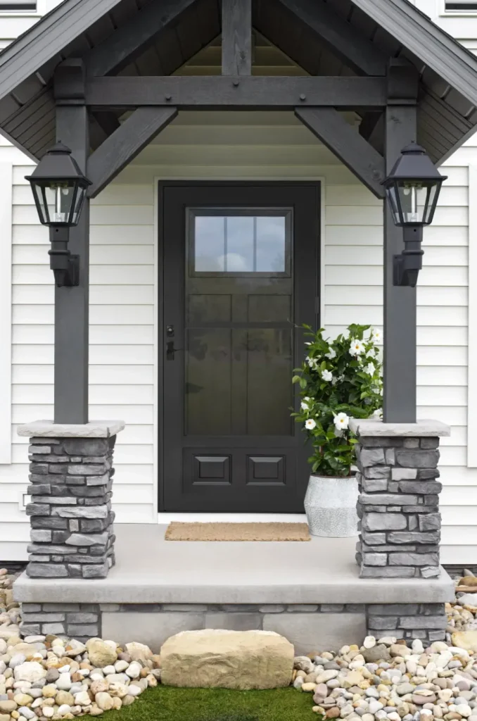 Signet Series entry door installed by Custom Remodelers Inc. — Twin Cities MN